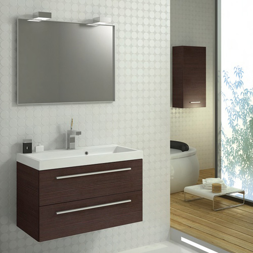 badkamer meubel bruin Aktie Wonen nl Tegels Badkamer Grijs ~ badkamer meubel bruin Aktie Wonen nl