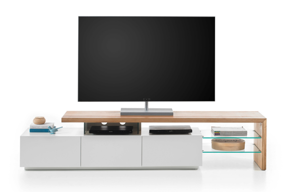 moderne tv meubelen wit eiken