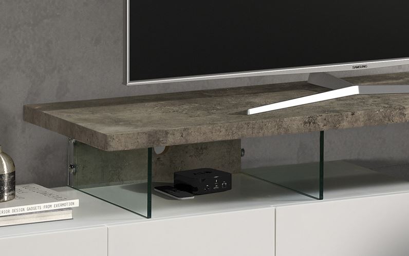 tv-lowboard wit betonlook