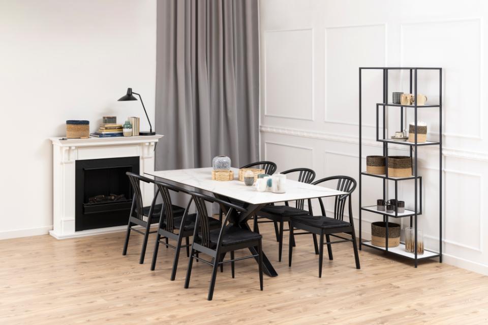 behandeling Vies Syndicaat Strak moderne design tafel met glas keramiek kopen | aktiewonen.nl