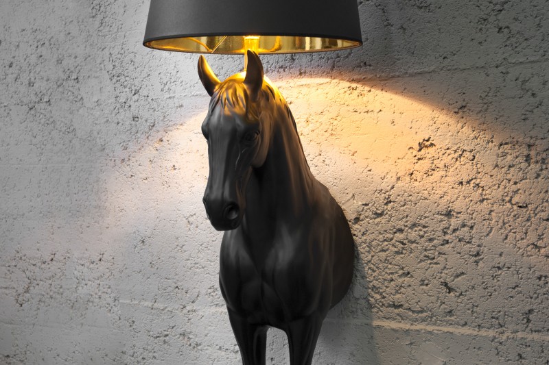 black beauty staande lamp