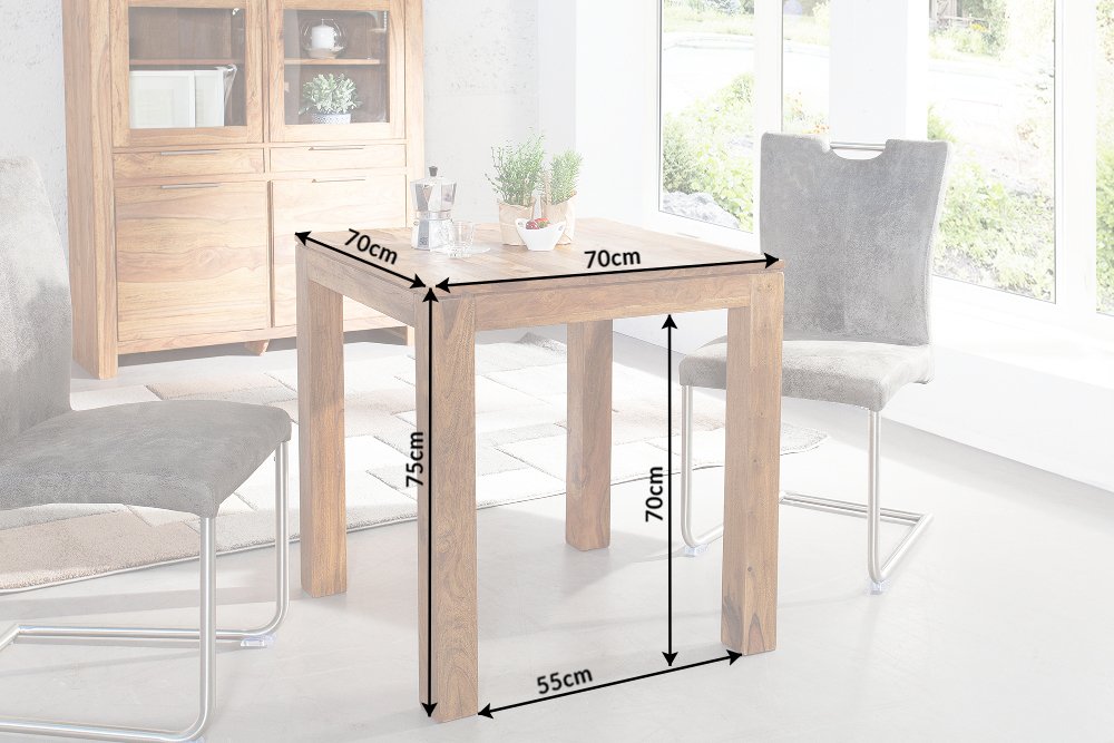 tafel uitschuifbaar sheesham hout | aktiewonen.nl