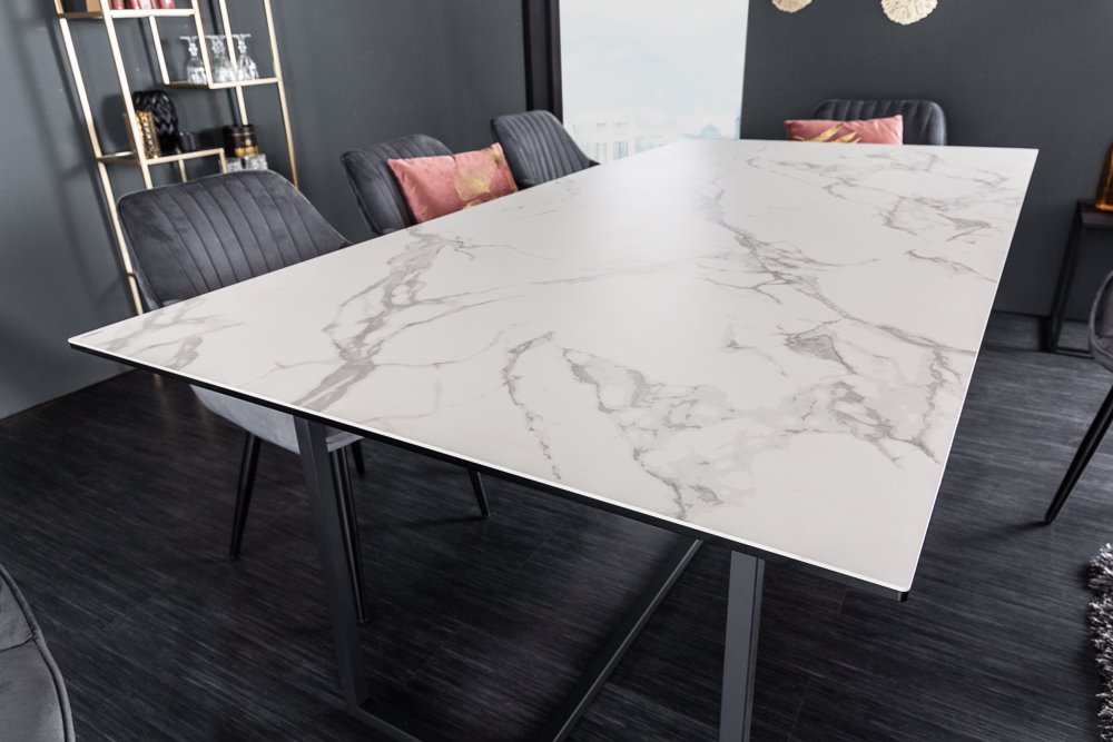 Vrijstelling begroting Interessant Strak moderne design tafel met glas keramiek kopen | aktiewonen.nl