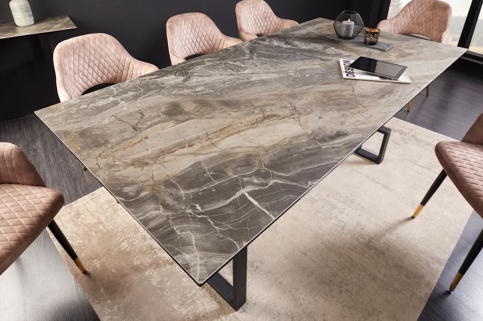 Vrijstelling begroting Interessant Strak moderne design tafel met glas keramiek kopen | aktiewonen.nl