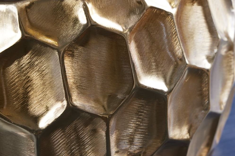 salontafel aluminium goud 55 cm