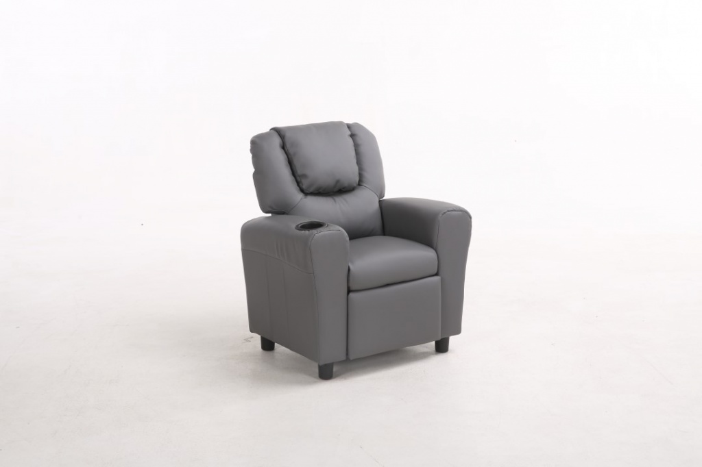 Mini relax fauteuil grijs