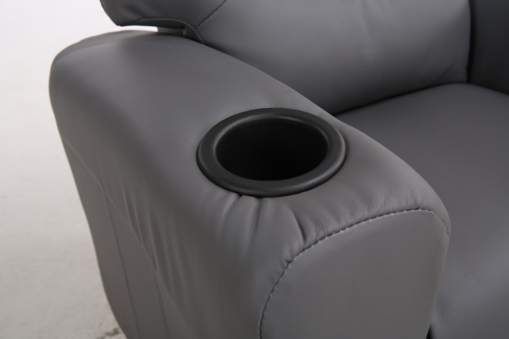 Mini relax fauteuil grijs