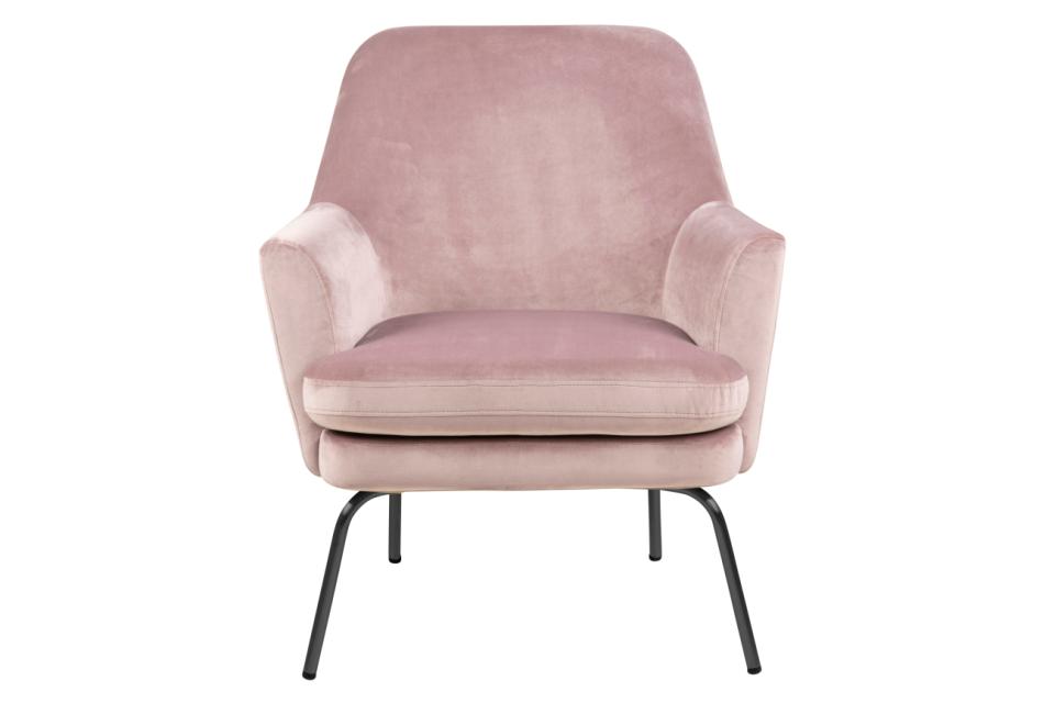 fauteuil rose