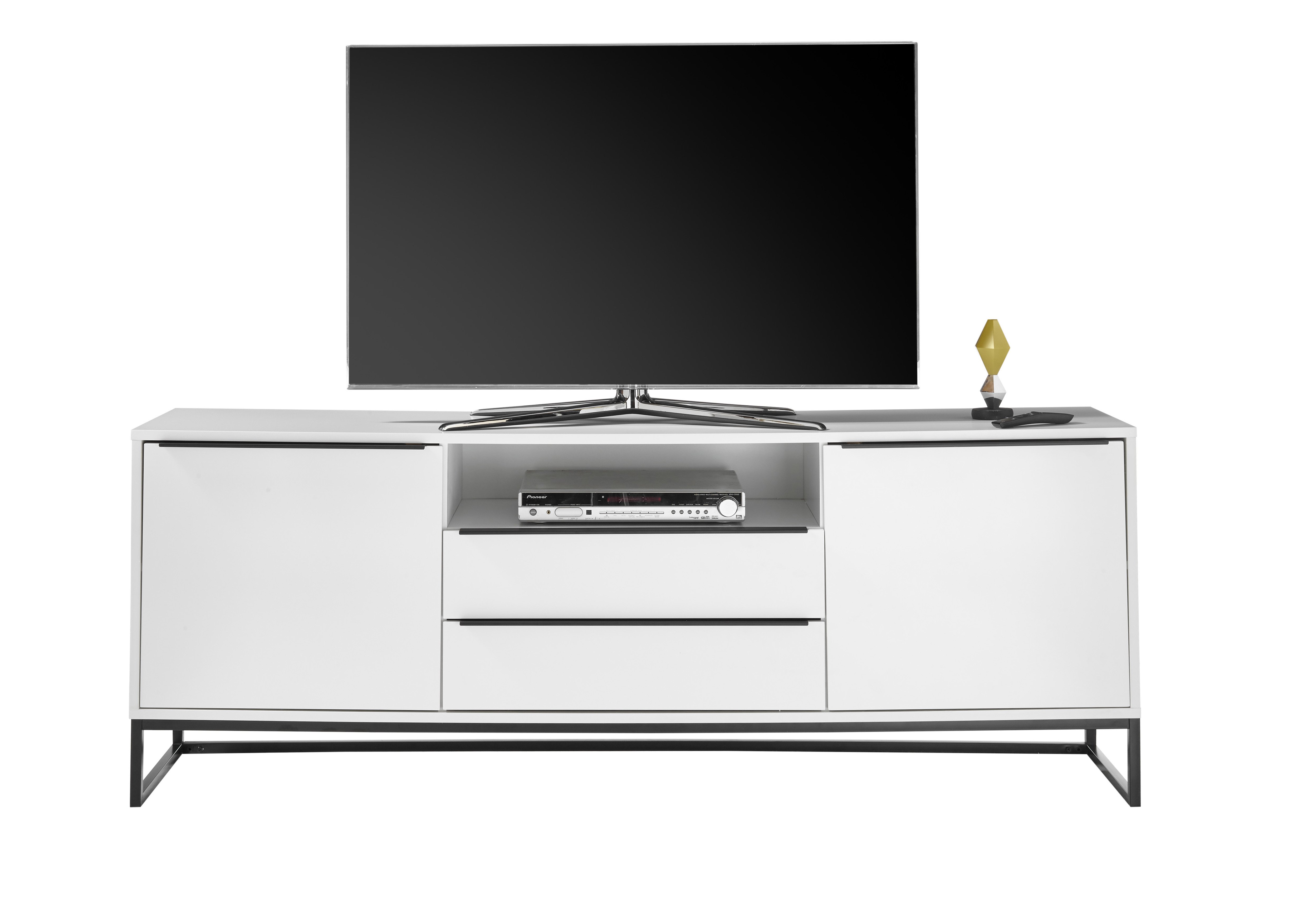 Lille TV meubel wit 184 cm