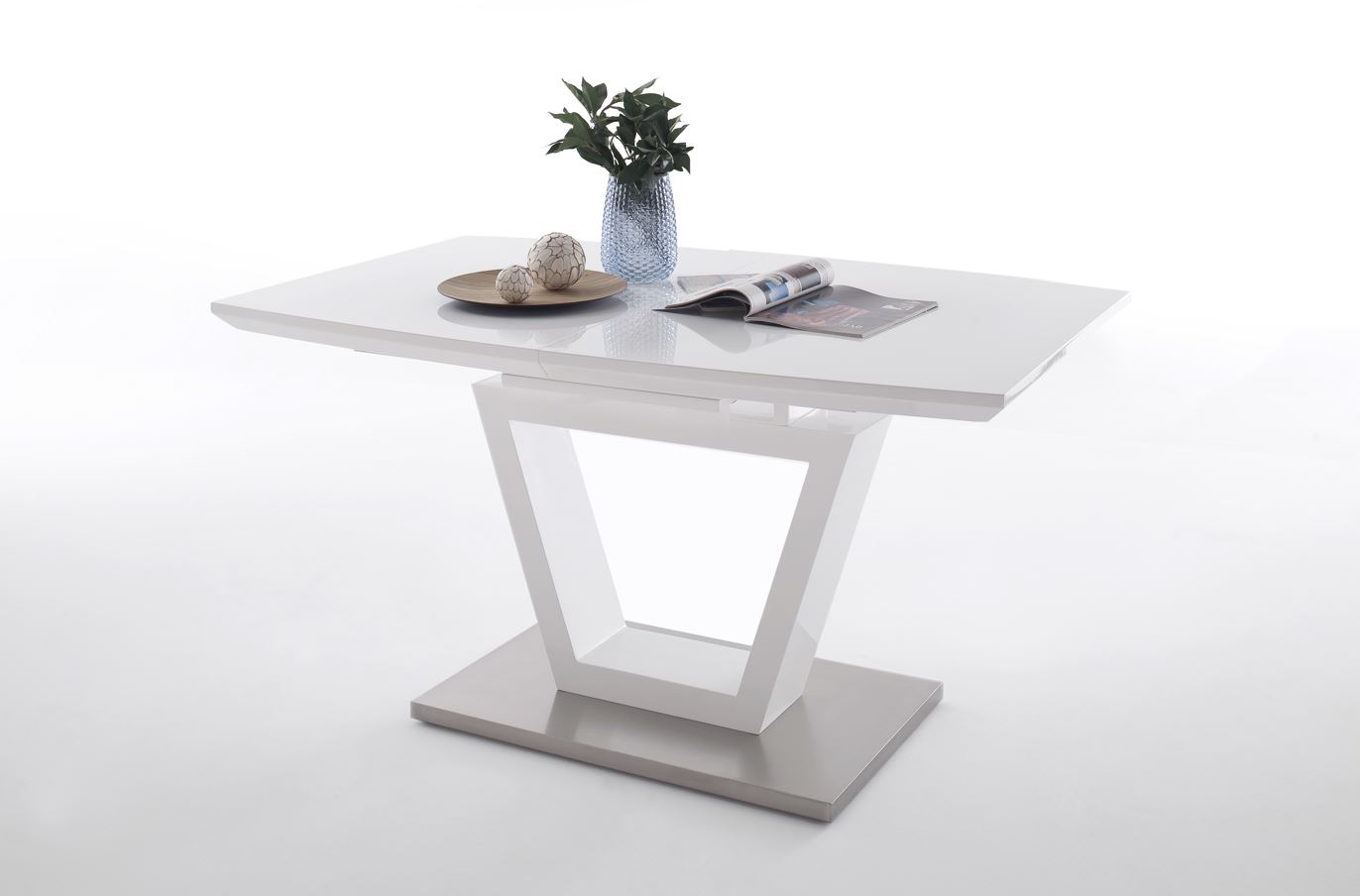 Hoogglans tafel 140-180 cm