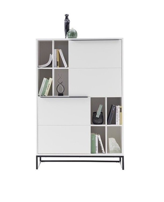 Lille highboard mat wit
