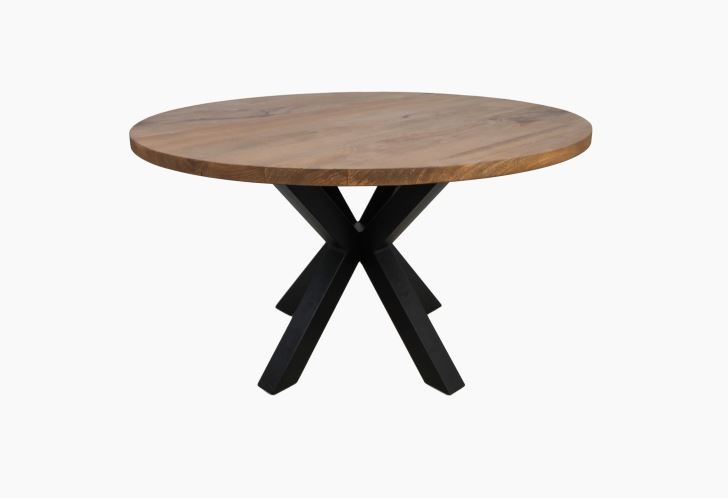 Ronde eettafel mango hout kopen | Aktie wonen.nl Zevenaar