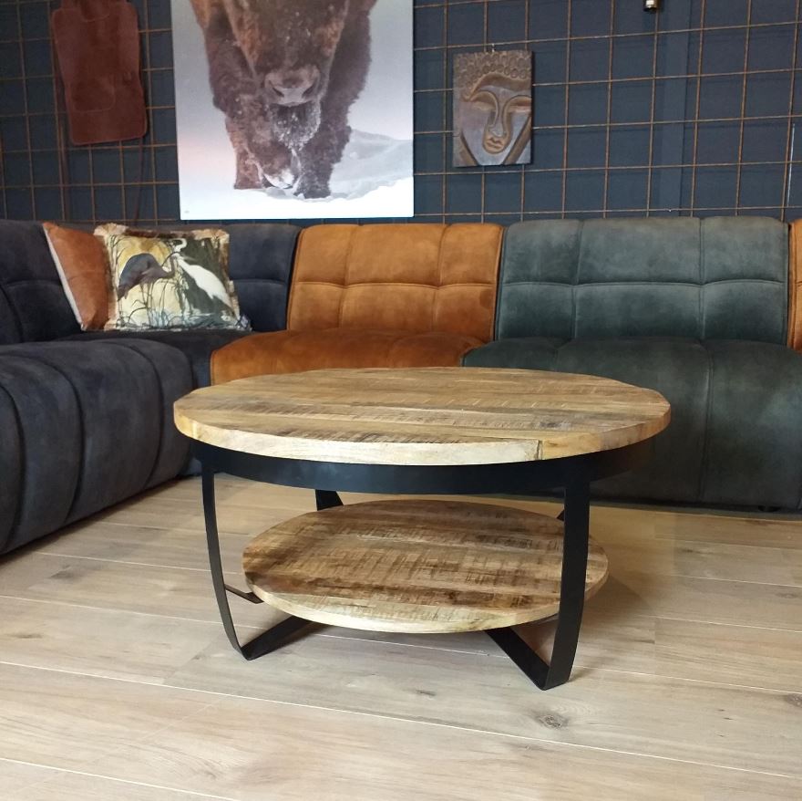 zadel voertuig leerboek Paras salontafel 70 cm - Hoogglans meubelen / mango houten meubelen | Aktie  Wonen.nl