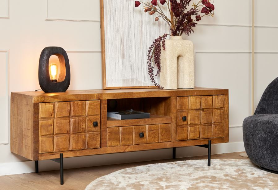 Brandy tv-meubel-bruin 150 cm