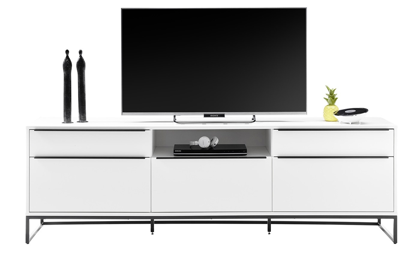 Lille TV meubel wit 215 cm
