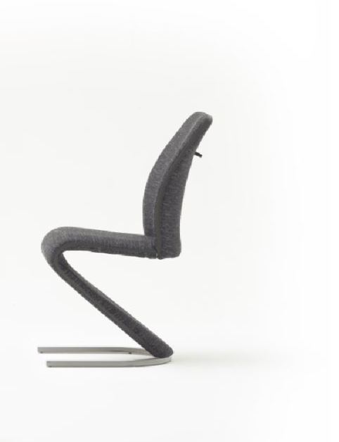 Design stoel grijs