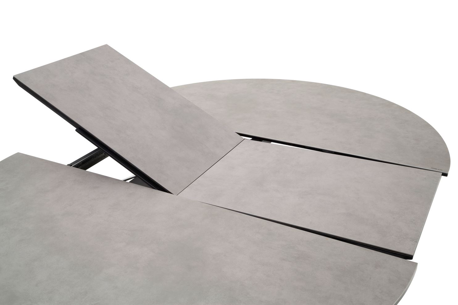 uitschuifbare ronde tafel 120-160 cm