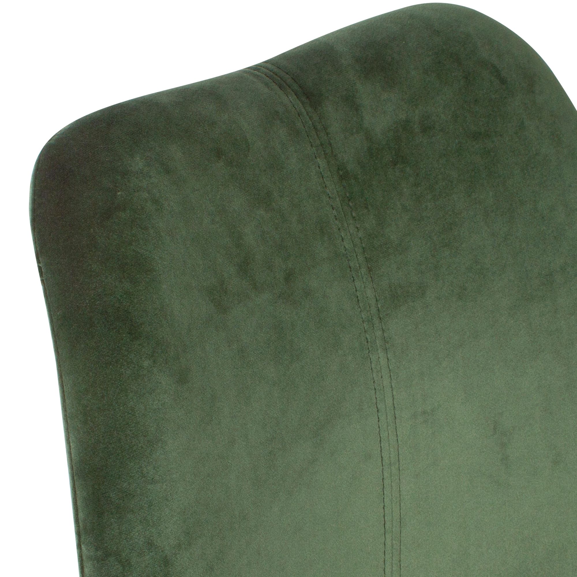 groene fluwelen stoel