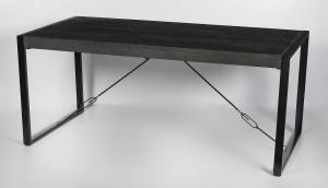 eettafel zwart mango 220 cm