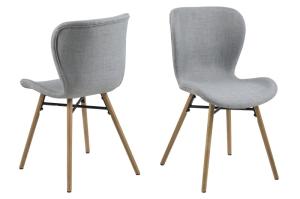 Scandinavische stoel grijs