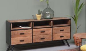Dressoir mango 165 cm sfeer