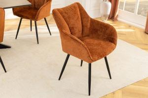images/productimages/small/eetkamerstoel-roestbruin-chenille-stof-4.jpg