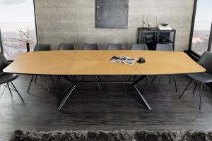 Eiken eettafel uitschuifbaar 140-190