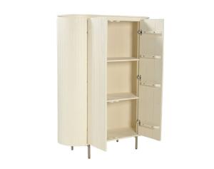 Binnenkant retro highboard Noor