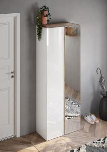 images/productimages/small/hoge-schoenenkast-wit-hoogglans-met-spiegeldeur-1.jpg