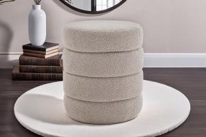 images/productimages/small/ronde-hocker-taupe-boucle-stof-1.jpg