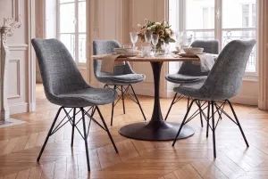 scandinavische stoel kaki