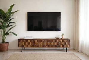 mat wit tv meubel
