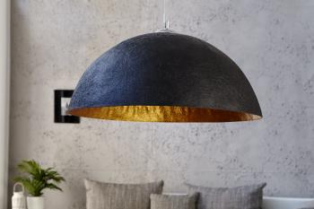 Hanglamp zwart goud 70cm