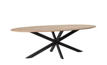 eettafel ovaal acacia 240 cm