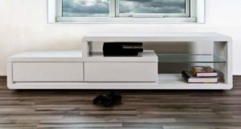TV lowboard massief hout 200 cm
