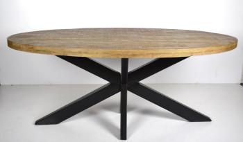 Ovale tafel mango 180 cm