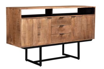 dressoir mangohout op frame 150 cm