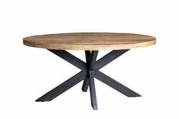 Ovale tafel mango 160 cm