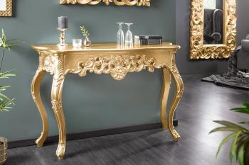 barok sidetable venice goud 110 cm