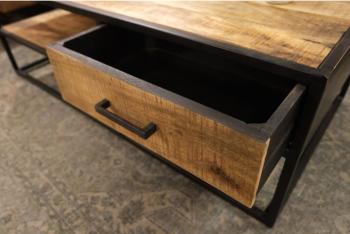 salontafel mango 130 cm lade