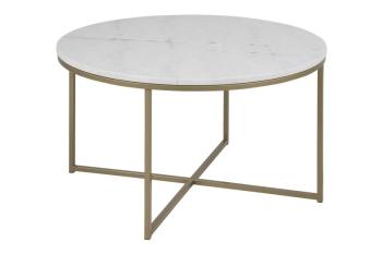 design salontafel wit marmer