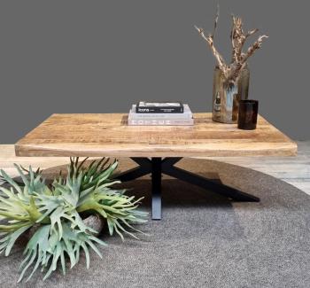 salontafel boomstam mango 130 cm