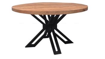 ronde salontafel mangohout 60 cm