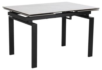 uitschuifbare tafel wit keramiek 160-240 cm