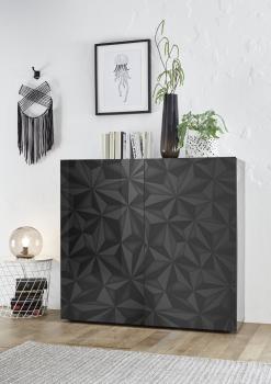 Prisma design highboard antraciet