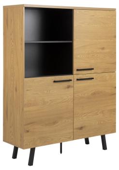 highboard eikenlook 120 cm