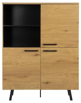 highboard eikenlook 120 cm