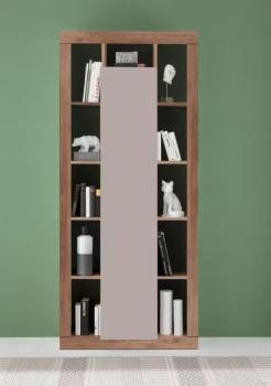 Rimini hoge opbergkast eiken mercure cashmere