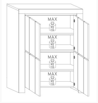 Palmira highboard kast