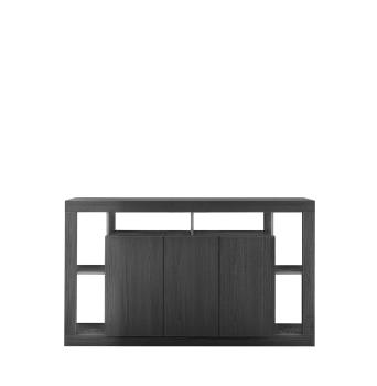 rimini dressoir zwart 172 cm